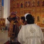 В праздник Воздвижения Честного и Животворящего Креста Господня епископ Савватия совершил праздничные богослужения