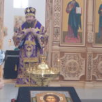 Епископ Ванинский Савватий совершил утреню с чтением Великого покаянного канона преподобного Андрея Критского