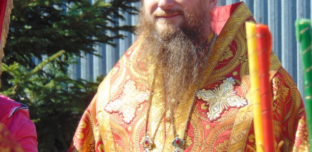 В Неделю 4-ю по Пасхе, о расслабленном, епископ Ванинский Савватий совершил Божественную литургию