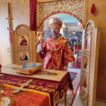 АРХИПАСТЫРСКИЙ ВИЗИТ ЕПИСКОПА ВАНИНСКОГО И ПЕРЕЯСЛАВСКОГО АРИСТАРХА В ЮЖНОЕ БЛАГОЧИНИЕ ВАНИНСКОЙ ЕПАРХИИ. БОЖЕСТВЕННАЯ ЛИТУРГИЯ В Г. БИКИН