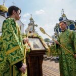 В день памяти преподобного Сергия Радонежского епископ Аристарх сослужил Предстоятелю Русской Церкви в Троице-Сергиевой лавре
