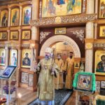 ПРЕОСВЯЩЕННЫЙ ВЛАДЫКА АРИСТАРХ СОВЕРШИЛ БОЖЕСТВЕННУЮ ЛИТУРГИЮ В ХРАМЕ СВЯТОЙ ТРОИЦЫ