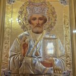 АРХИЕРЕЙСКОЕ БОГОСЛУЖЕНИЕ. ПРЕСТОЛЬНЫЙ ПРАЗДНИК В ХРАМЕ СВЯТИТЕЛЯ НИКОЛАЯ ЧУДОТВОРЦА П.ВАНИНО