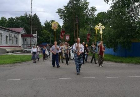 С 14 по 17 июля в г. Вяземском прошел крестный ход