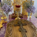 АРХИЕРЕЙСКОЕ БОГОСЛУЖЕНИЕ В ПРАЗДНИК ПРОИСХОЖДЕНИЯ ЧЕСТНЫХ ДРЕВ ЖИВОТВОРЯЩЕГО КРЕСТА ГОСПОДНЯ